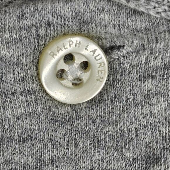 RALPH LAUREN SPORT MEN'S GRAY SLIM FIT 100% COTTON POLO SHIRT - Picture 5 of 10